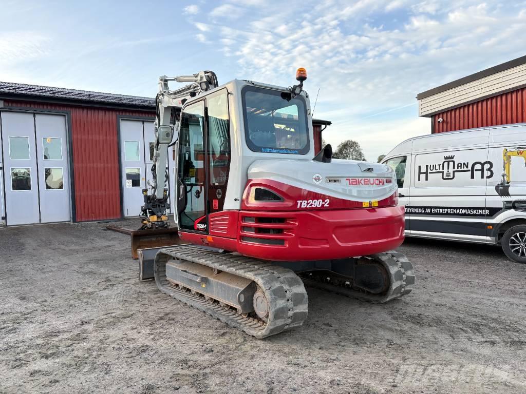 Takeuchi TB290 Escavadoras Midi 7t - 12t