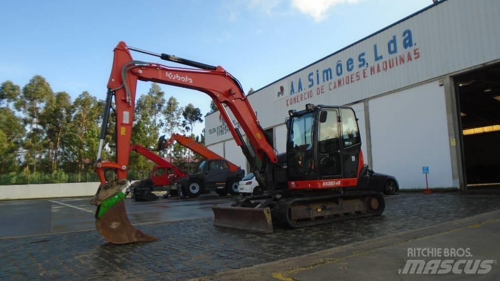 Kubota KX 080-4 Escavadoras Midi 7t - 12t