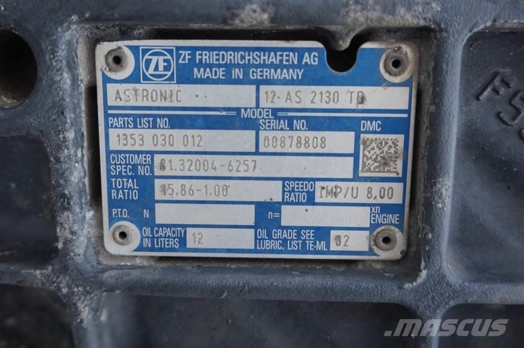 ZF 12AS2130DD TGX Caixas de velocidades