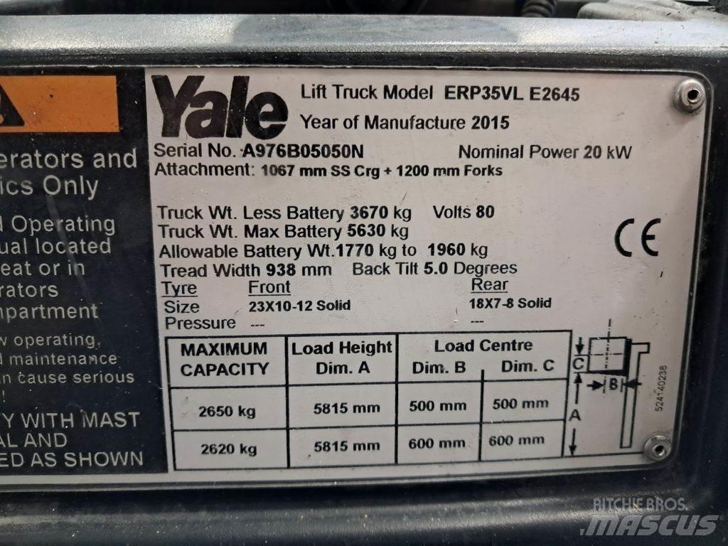 Yale ERP35VL Empilhadores eléctricos