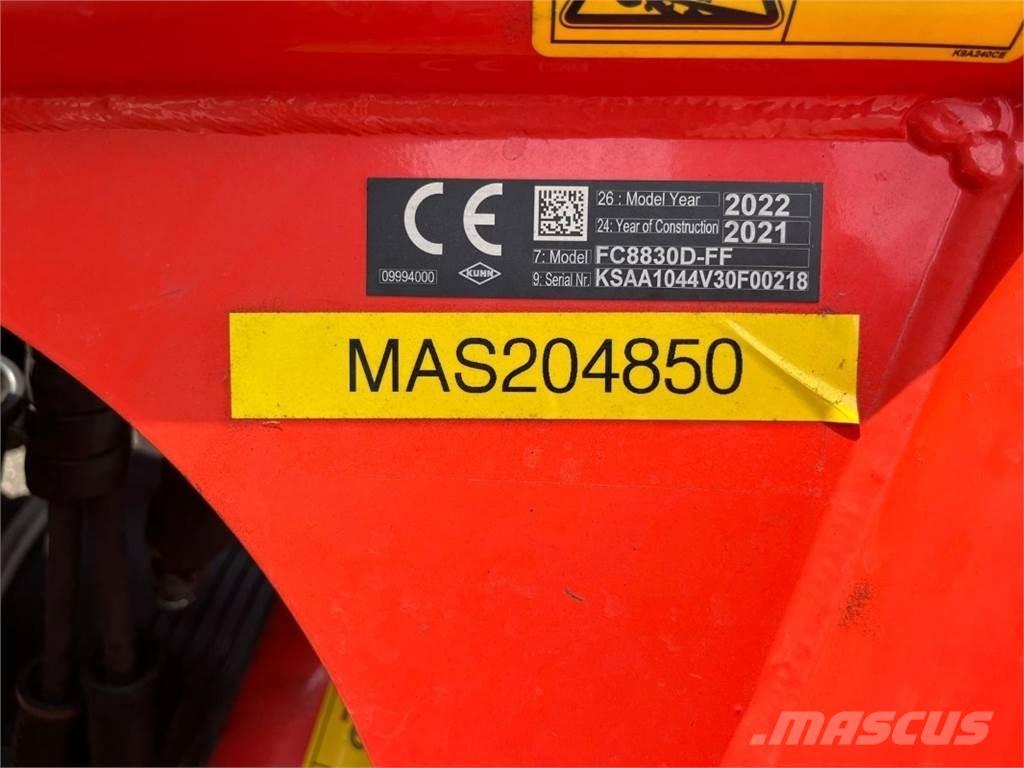 Kuhn FC 8830D-FF Gadanheiras-Condicionadoras