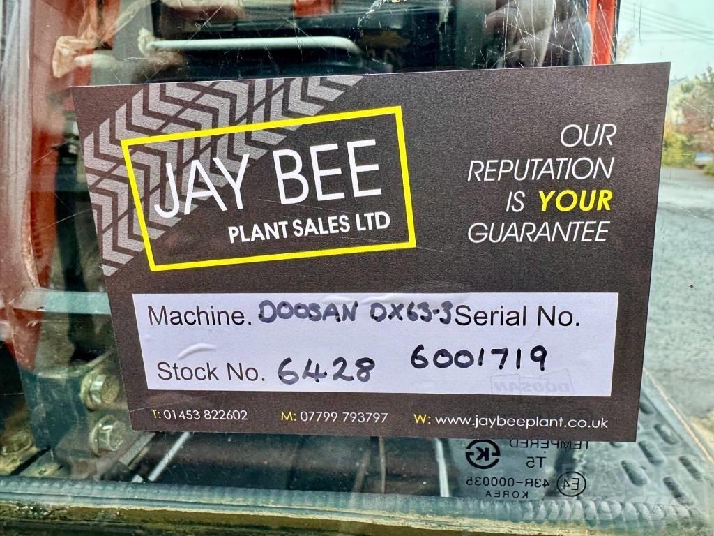 Doosan DX 63 R Miniescavadeiras