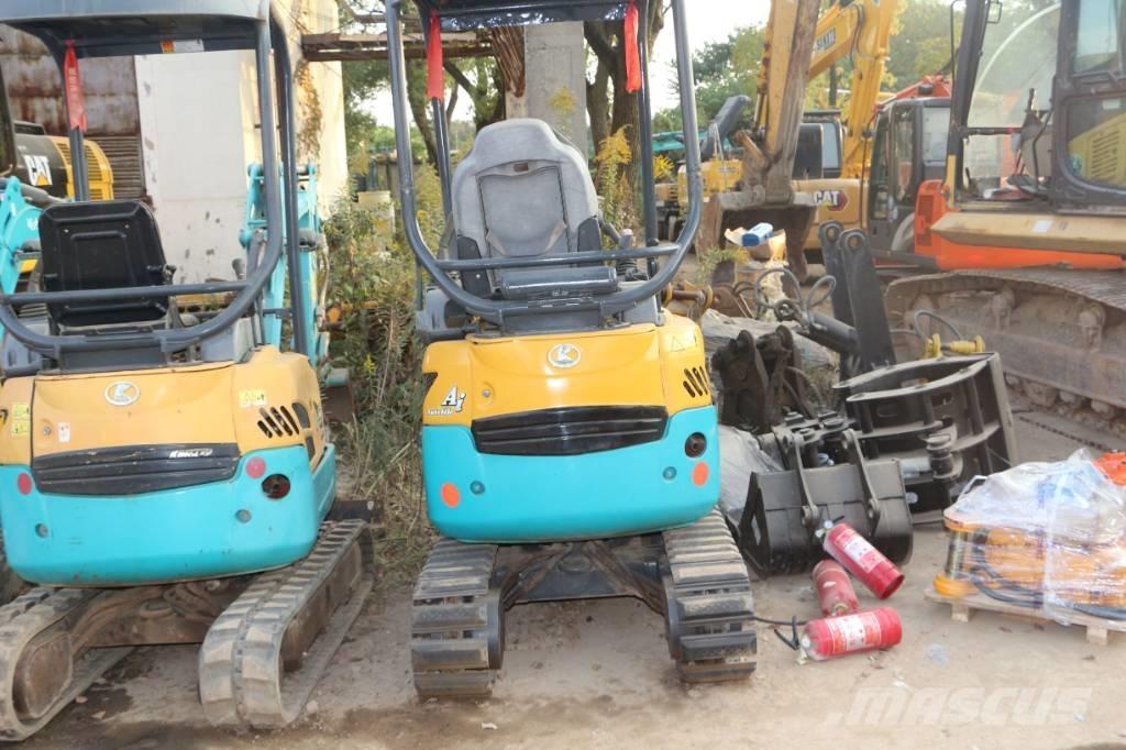 Kubota u 15 Miniescavadeiras