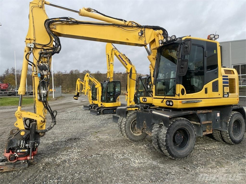 Komatsu PW148-10 Escavadoras de rodas