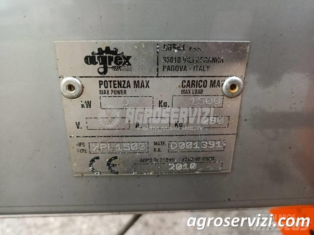 Agrex XPL 1500 Espalhadores de minério