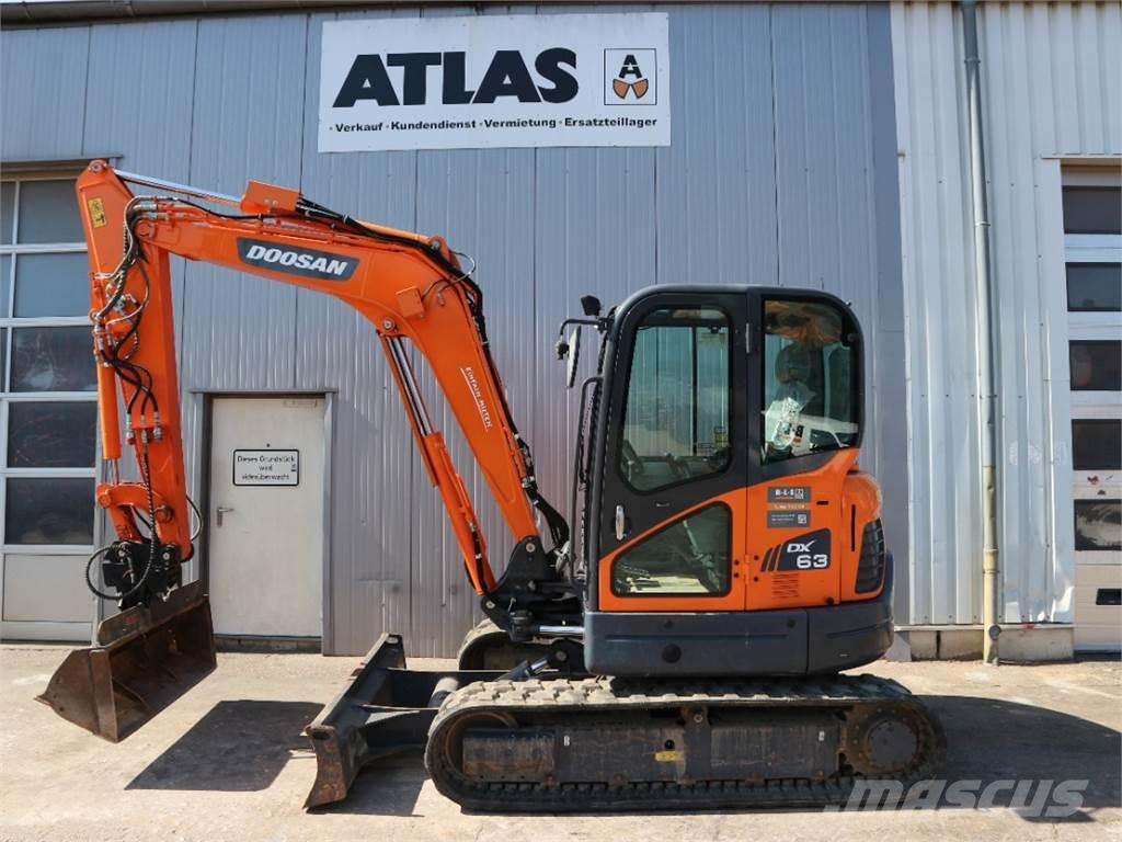Doosan DX63-3 Miniescavadeiras