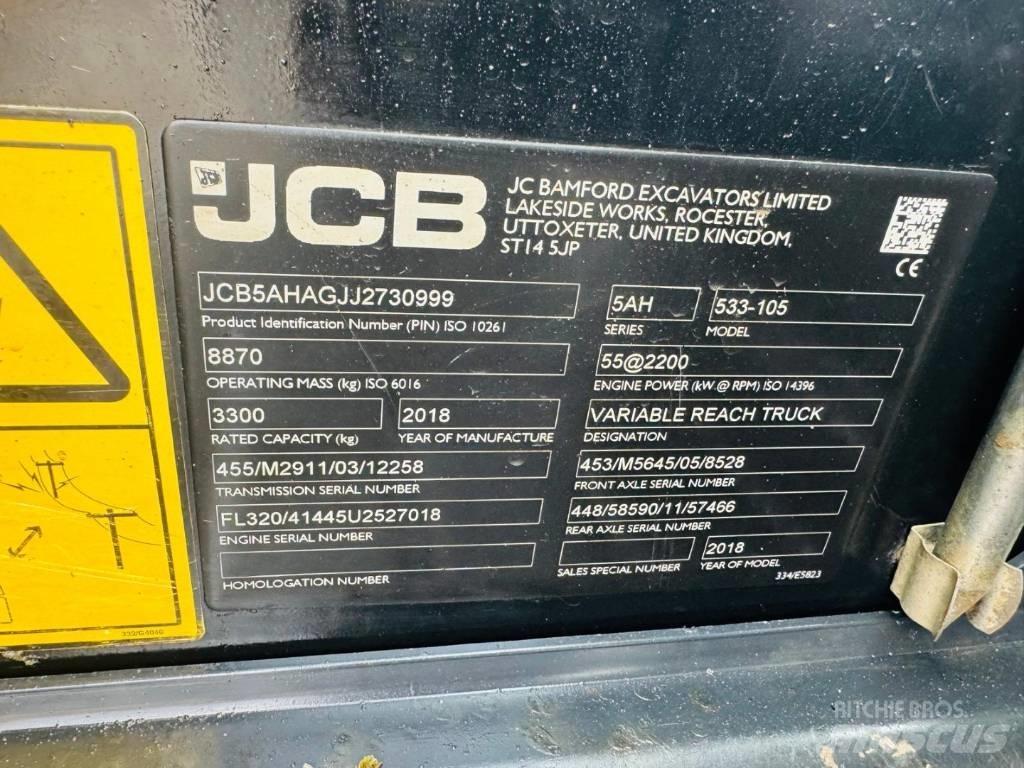 JCB 533-105 Manipulador telescópico