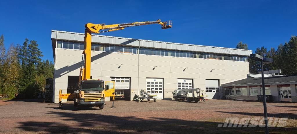 Scania P124 GB Plataformas aéreas montadas em camião