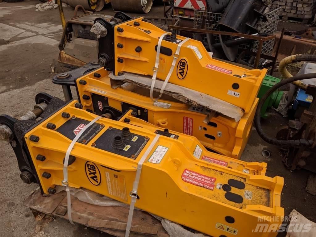  AXB BKR Martelos de empilhamento hidráulico