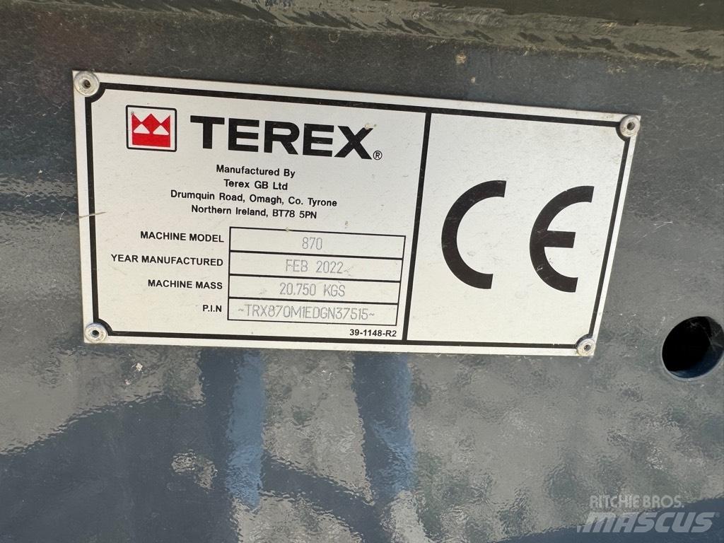 Terex 870 Crivos móveis