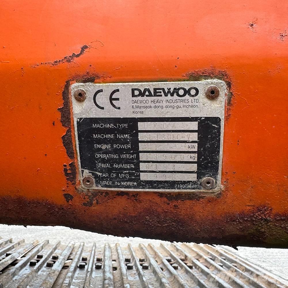 Daewoo 130LC Escavadeiras de esteiras