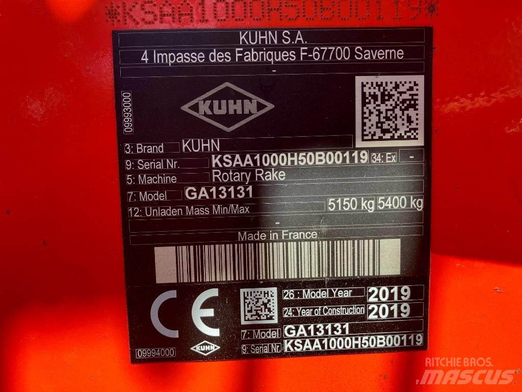Kuhn GA 13131 Gadanheiras-fileiras