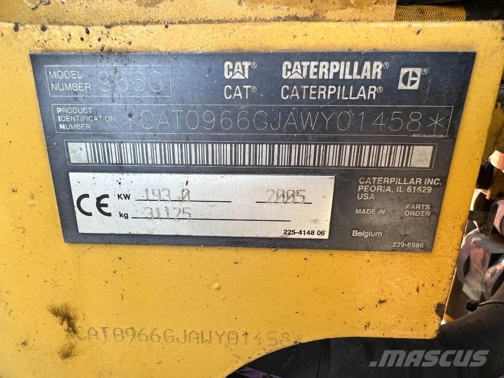 CAT 966 G II Carregadeiras de rodas