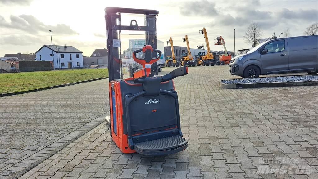 Linde L14AP Empilhador para operador externo