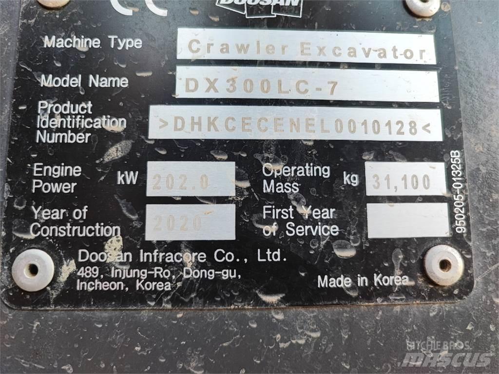 Doosan DX300LC-7 Escavadeiras de esteiras