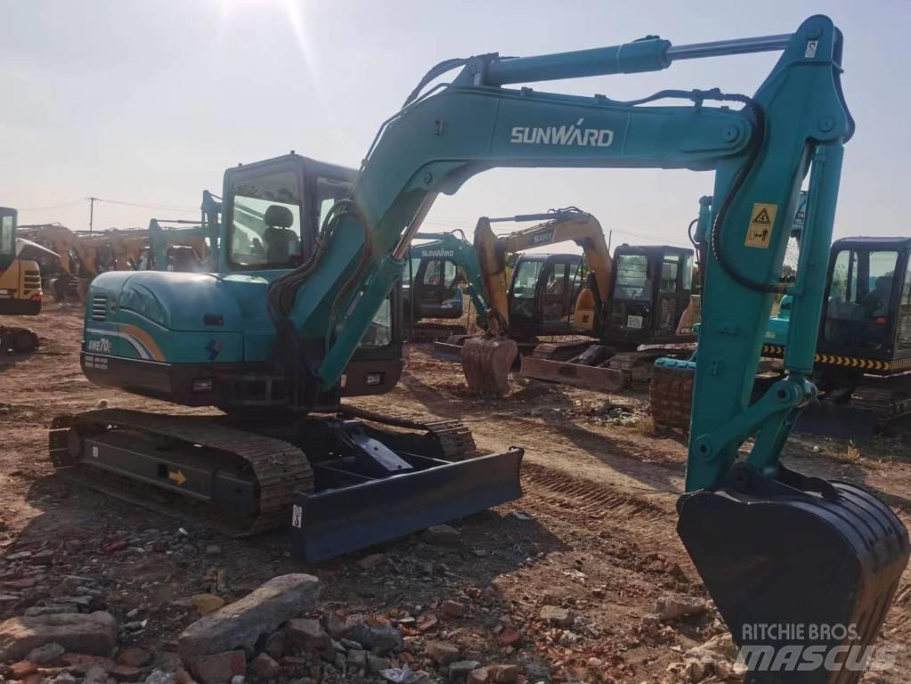 Sunward SWE70E Escavadeiras de esteiras