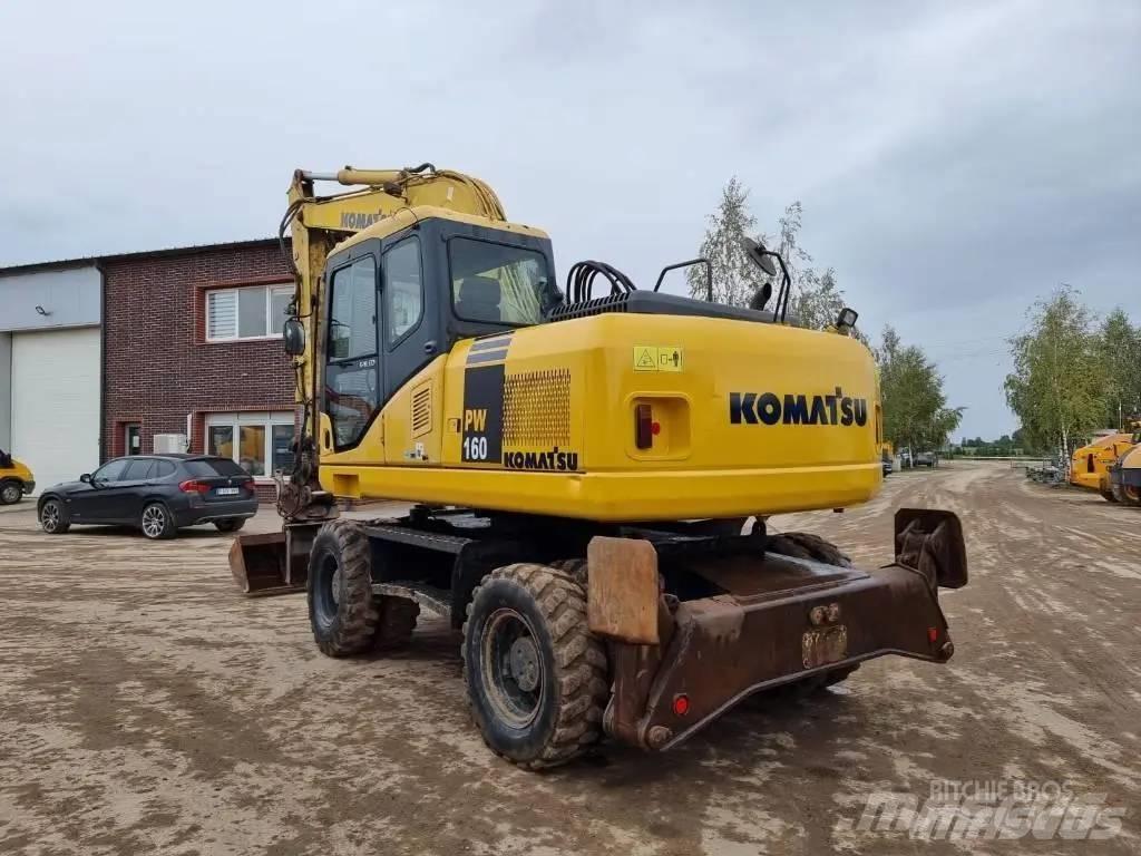 Komatsu PW 160-7 Escavadoras de rodas