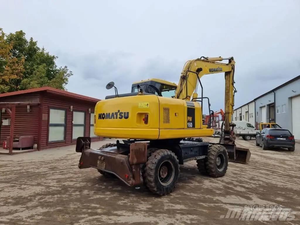 Komatsu PW 160-7 Escavadoras de rodas