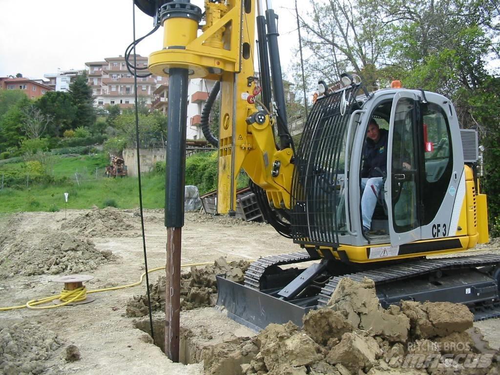 Tescar CF3 DW Bate-estacas vibratório
