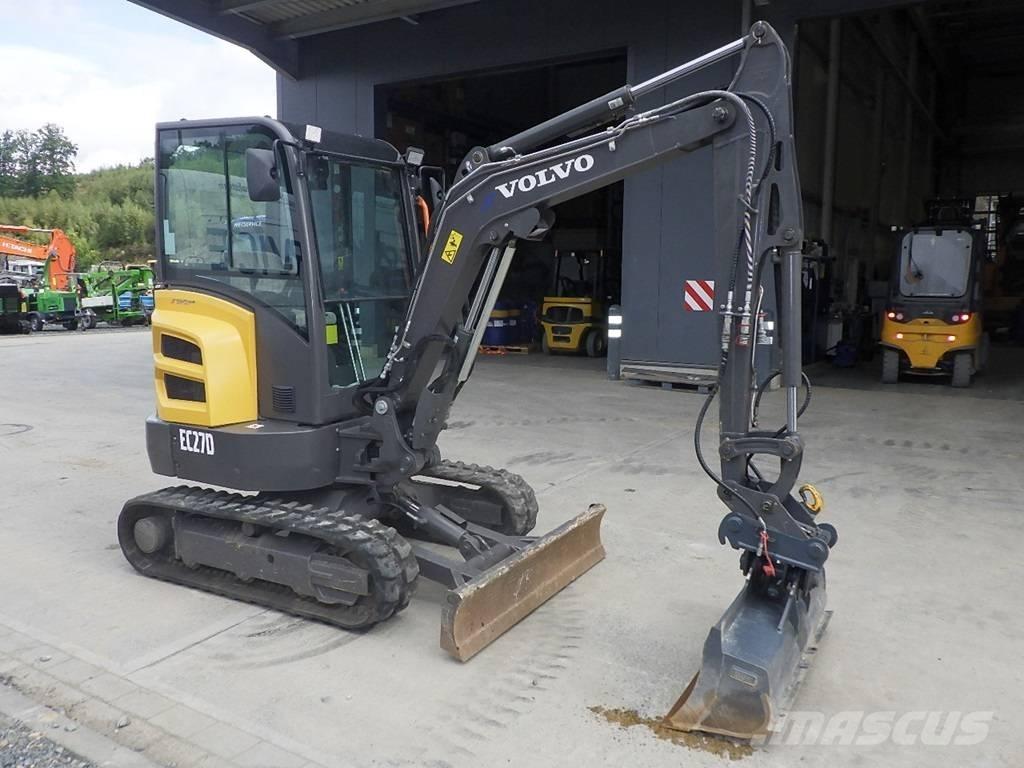 Volvo EC 27 D Miniescavadeiras