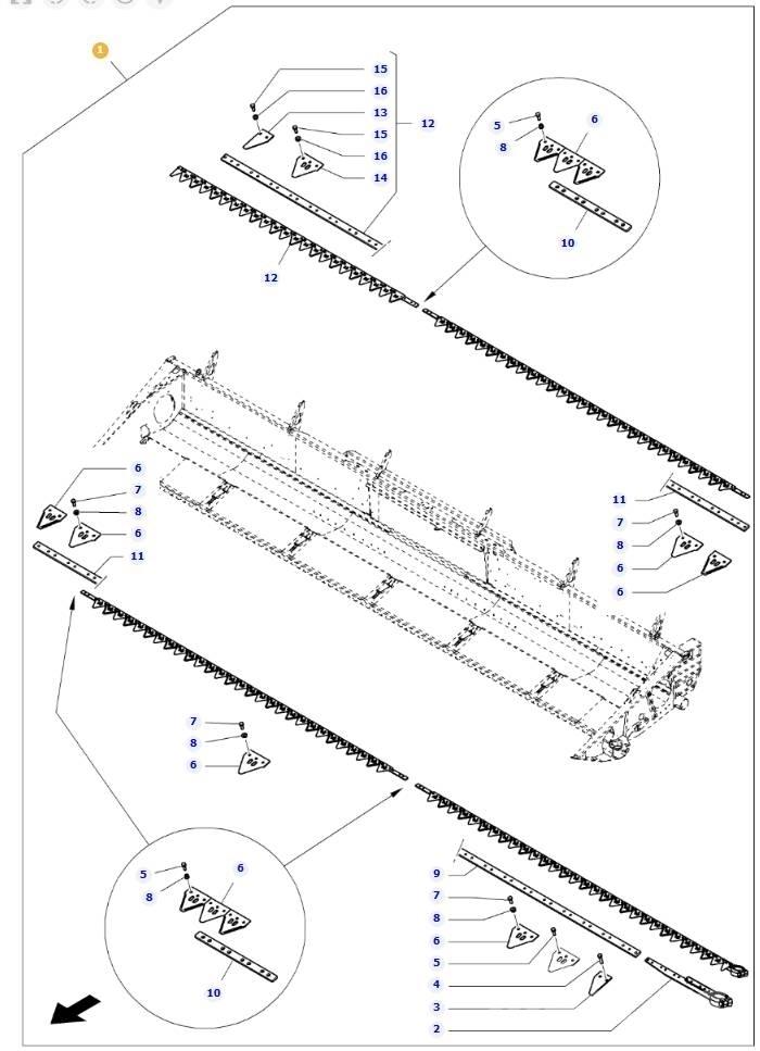 Fendt "POWERFLOW" Chains / Rastos