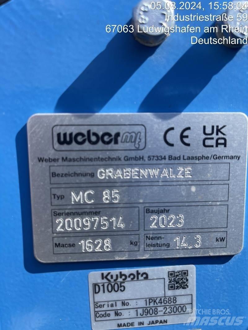 Weber MC85 Compactadores