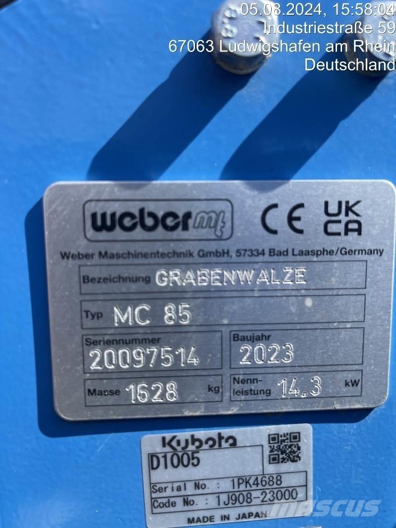 Weber MC85 Compactadores