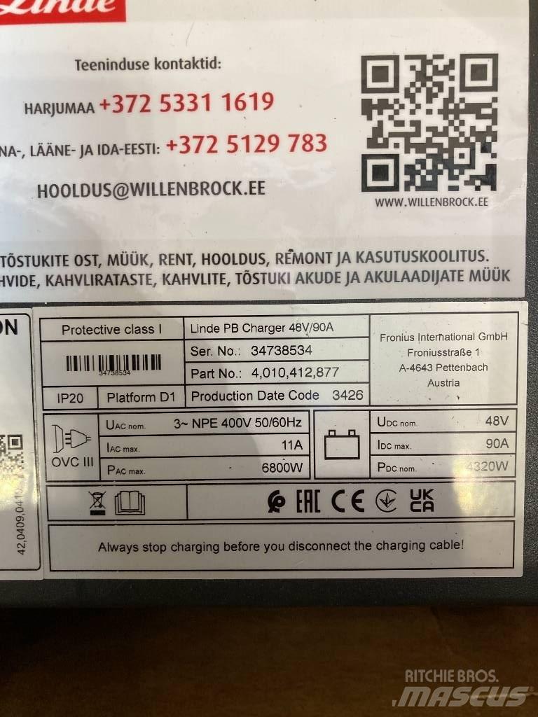 Linde R14HD/1120 Empilhadores Elevadores