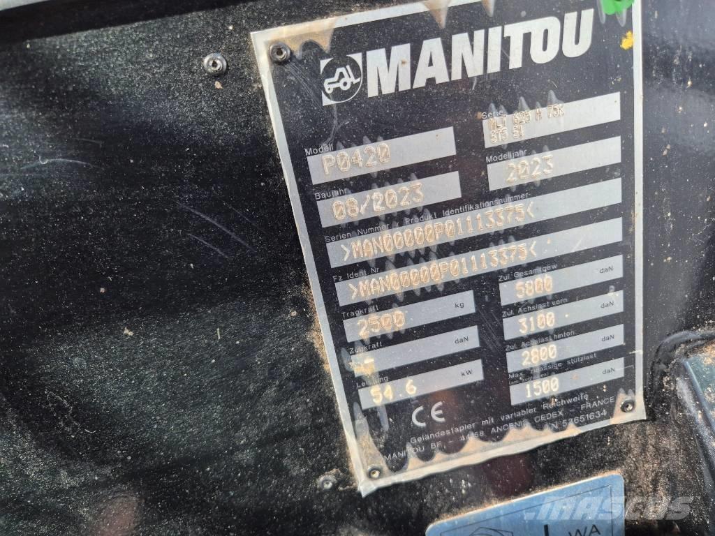 Manitou MLT 625-75 H Manipulador telescópico
