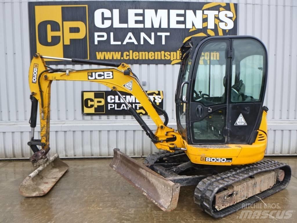 JCB 8030 ZTS Miniescavadeiras