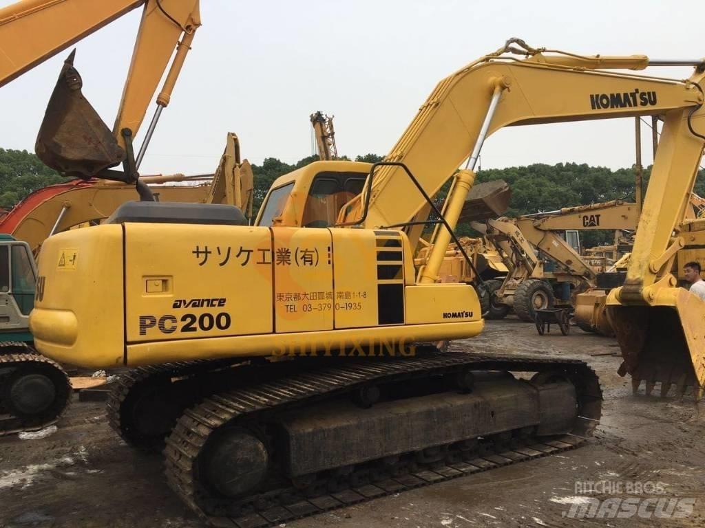 Komatsu PC 200 Escavadeiras de esteiras