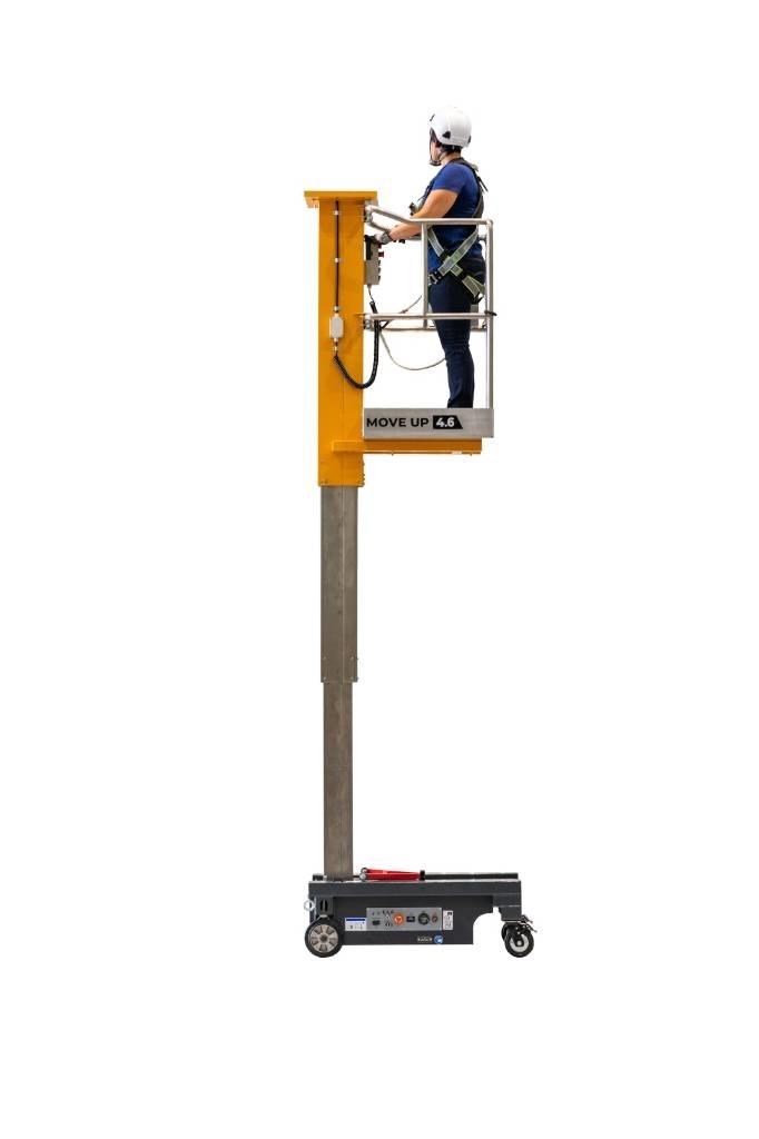 Haulotte Move UP Plataformas mastro vertical propulsão manual