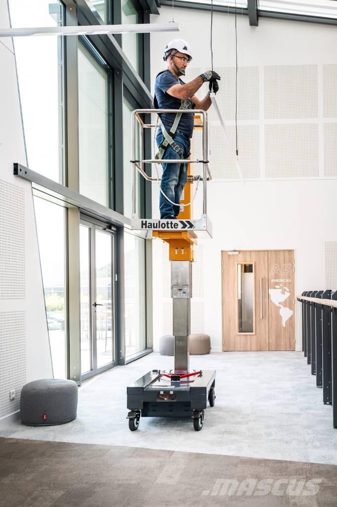 Haulotte Move UP Plataformas mastro vertical propulsão manual