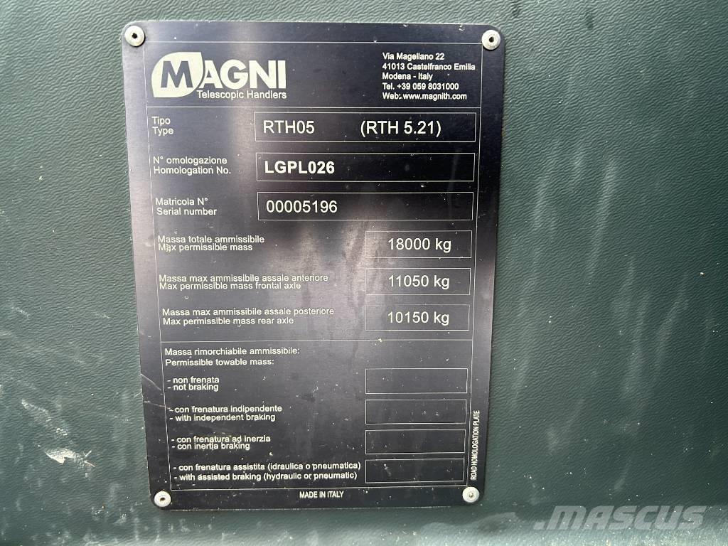 Magni RTH 5.21 Manipulador telescópico