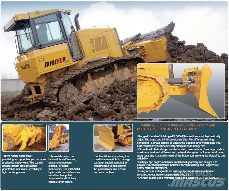 Shantui DH13K Dozers - Tratores rastos