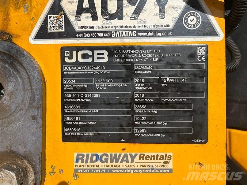 JCB 457 Carregadeiras de rodas
