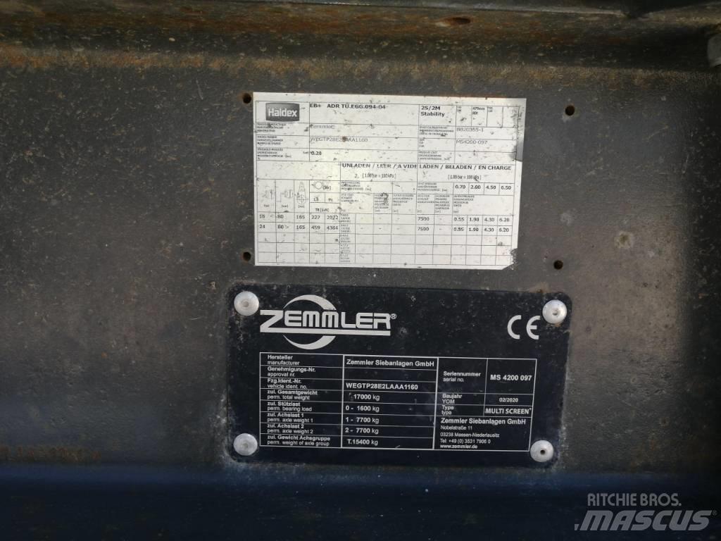 Zemmler MS 4200-097 Crivos móveis