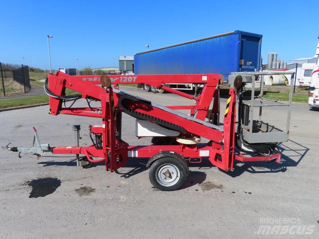 Niftylift 120 T Plataformas aéreas montadas em atrelados