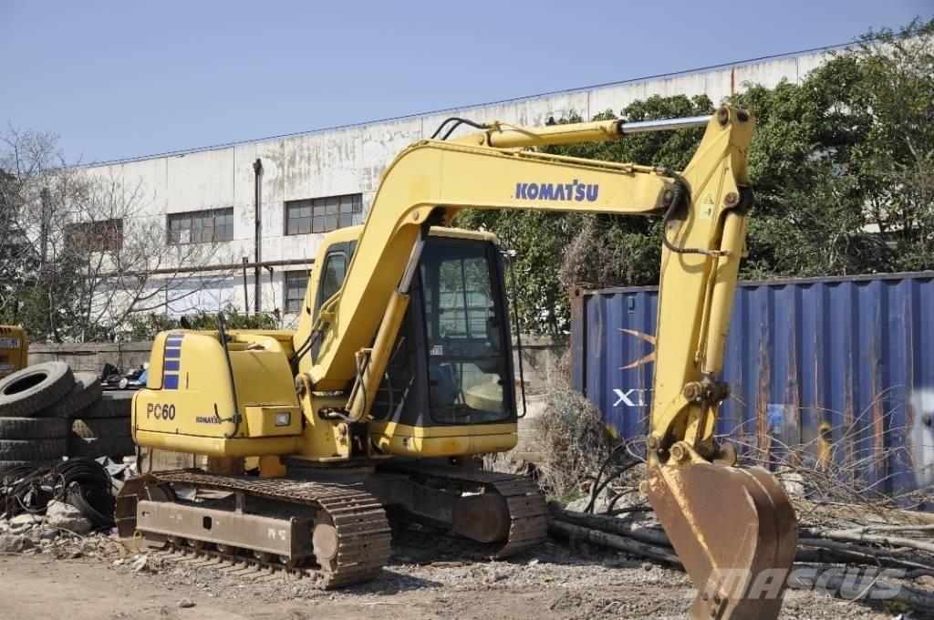 Komatsu PC 60 Escavadeiras de esteiras