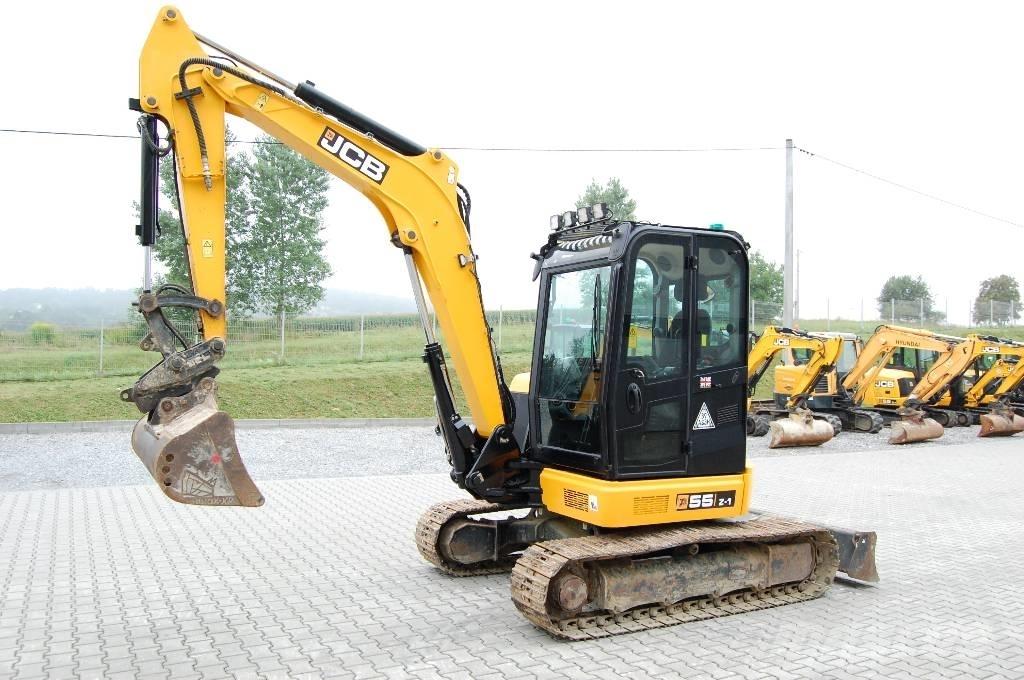 JCB 55Z-1 Aircon Miniescavadeiras