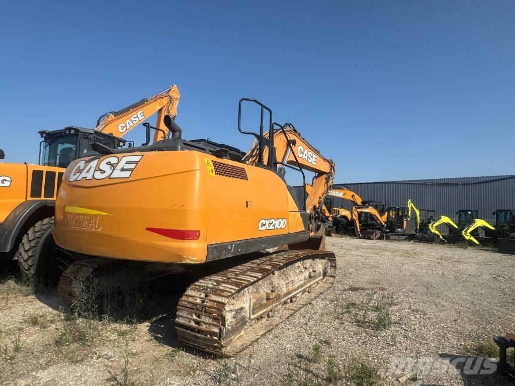 CASE CX210D Escavadeiras de esteiras