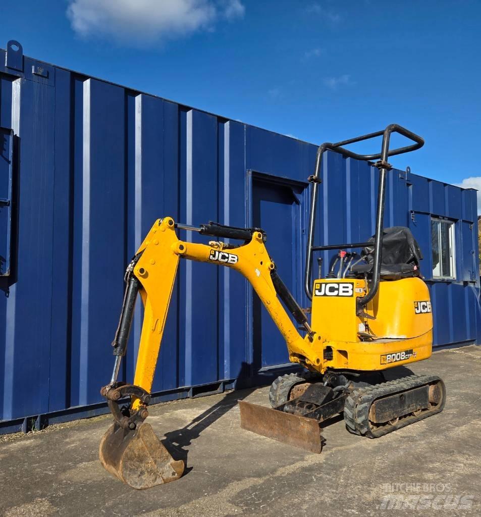 JCB 8008 CTS 3 Bkts Miniescavadeiras
