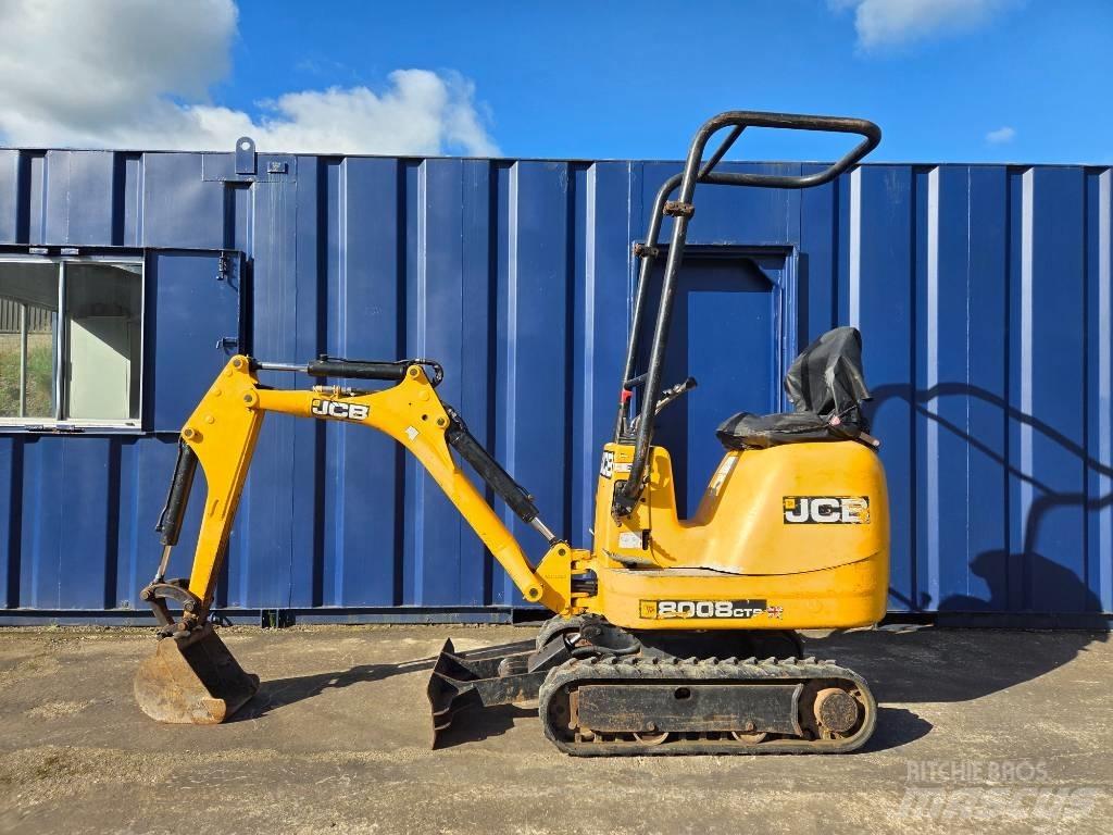 JCB 8008 CTS 3 Bkts Miniescavadeiras