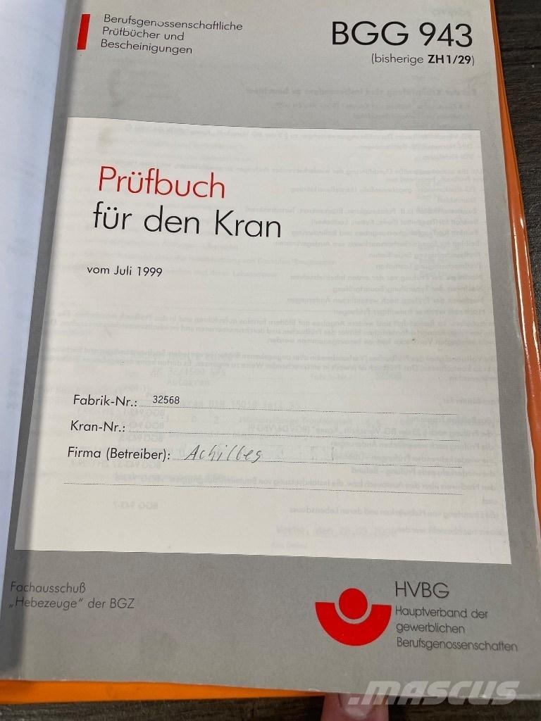 Böcker AK 32/1500 Gruas Todo terreno