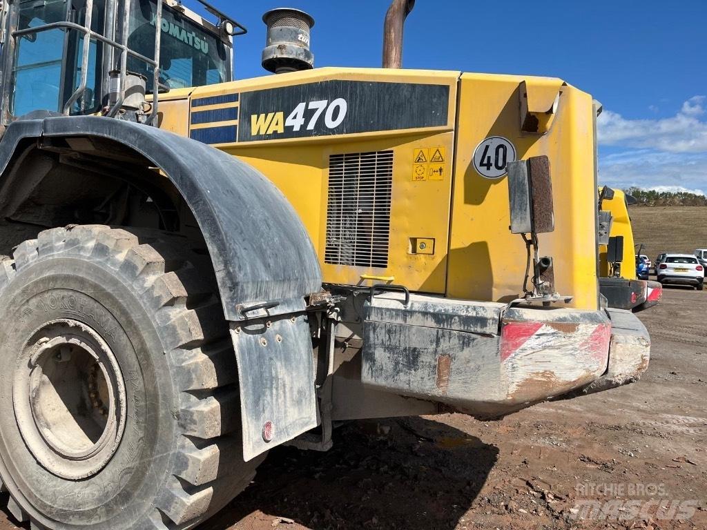 Komatsu WA 470 Carregadeiras de rodas
