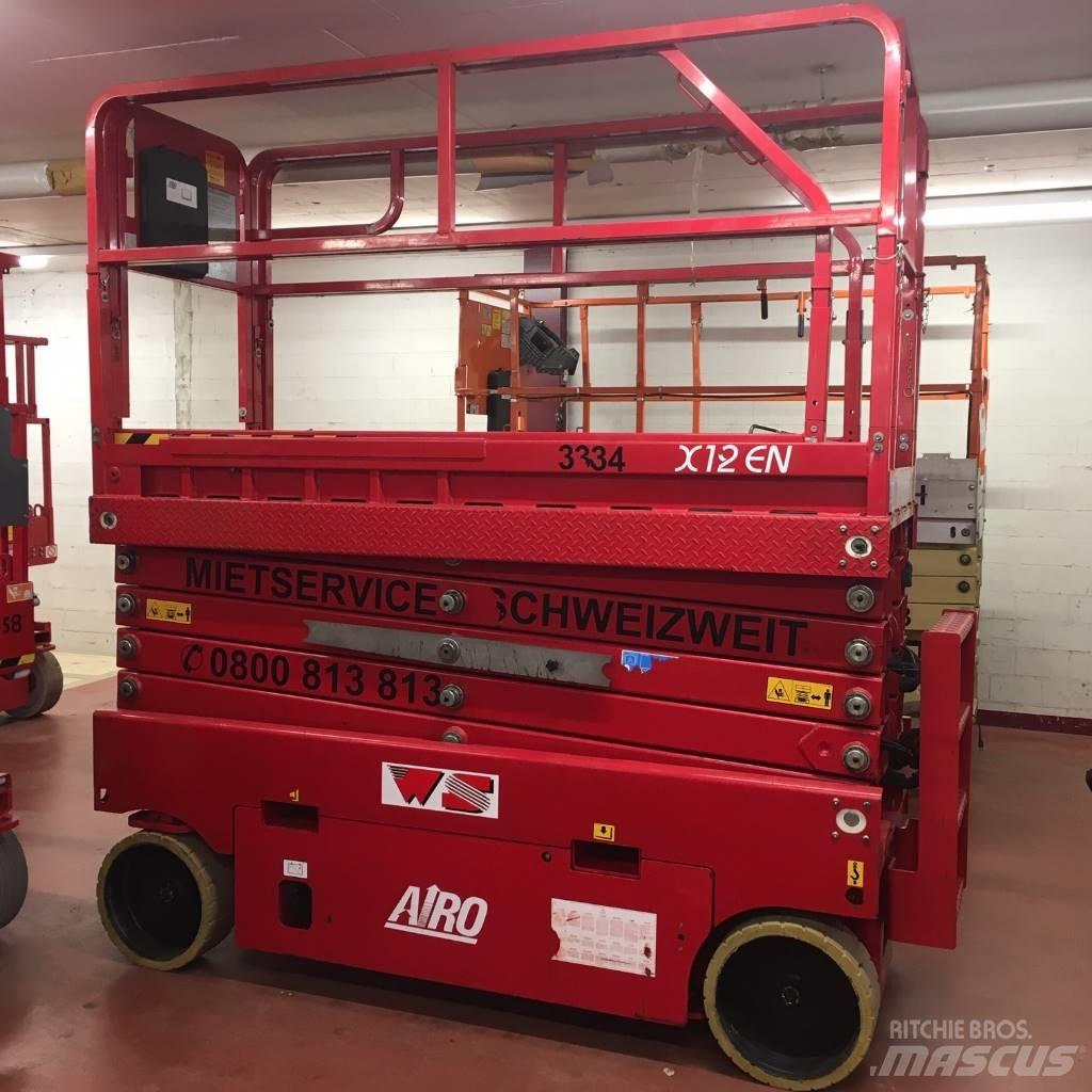 Airo X12 EN Elevadores de tesoura