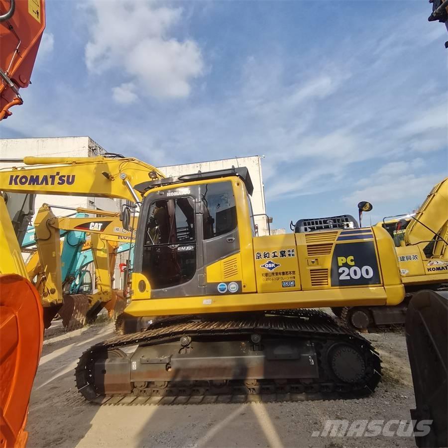 Komatsu pc200-8 Escavadeiras de esteiras