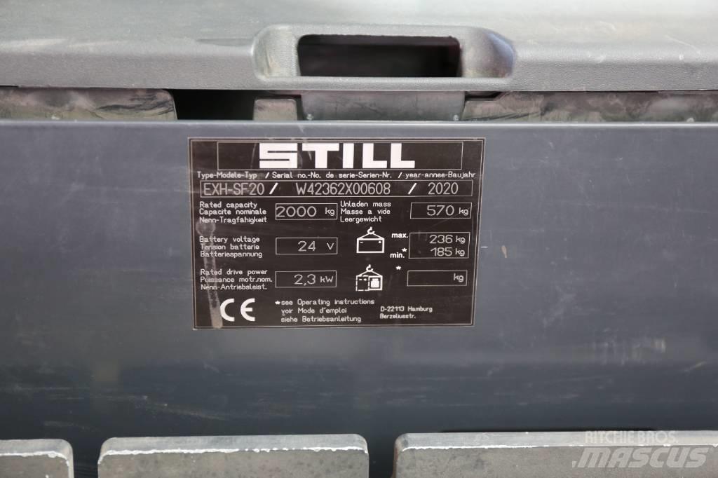 Still EXH-SF20 Porta-paletes com plataforma