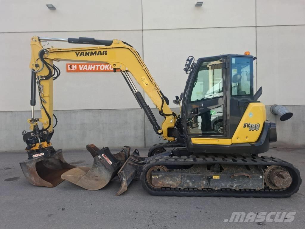Yanmar SV 100-2A Escavadoras Midi 7t - 12t