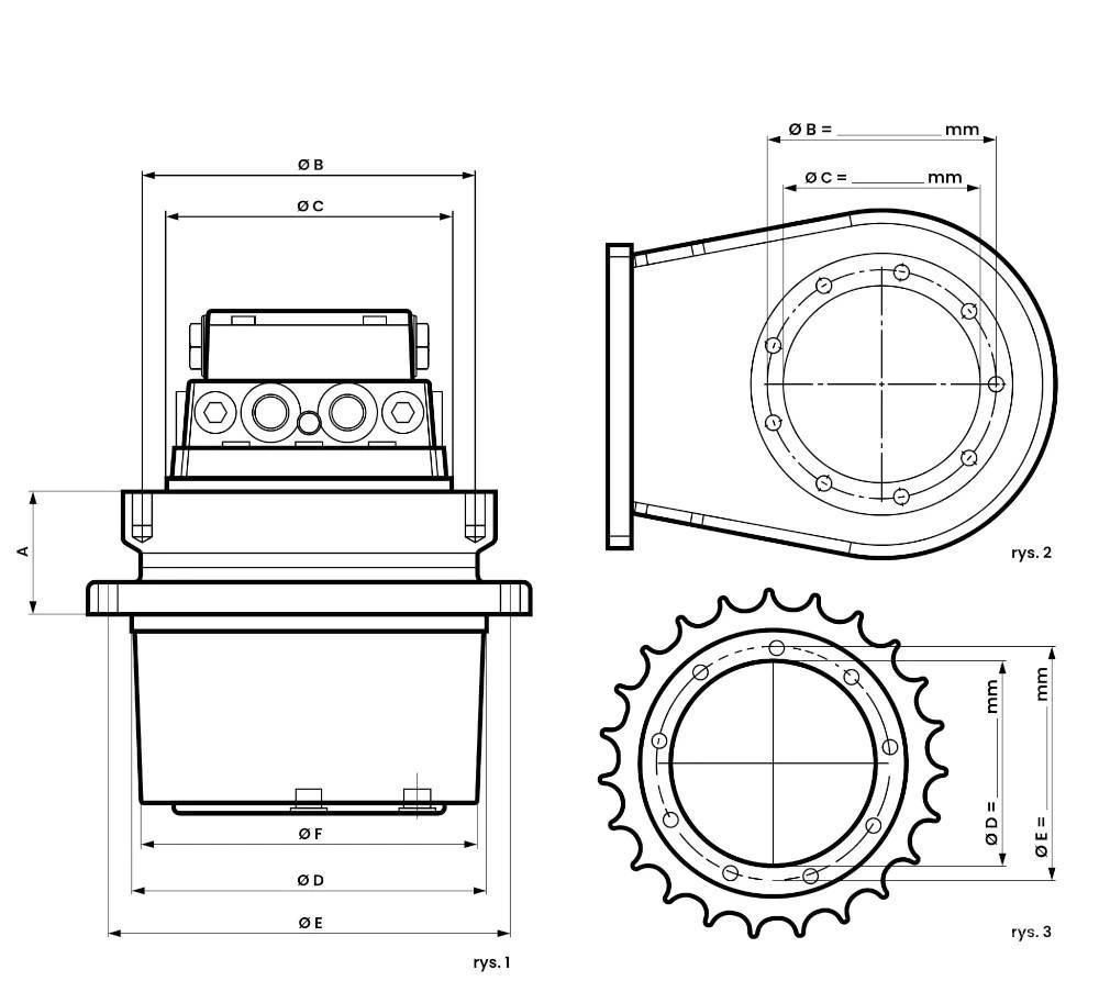CASE CX 25 Transmissăo